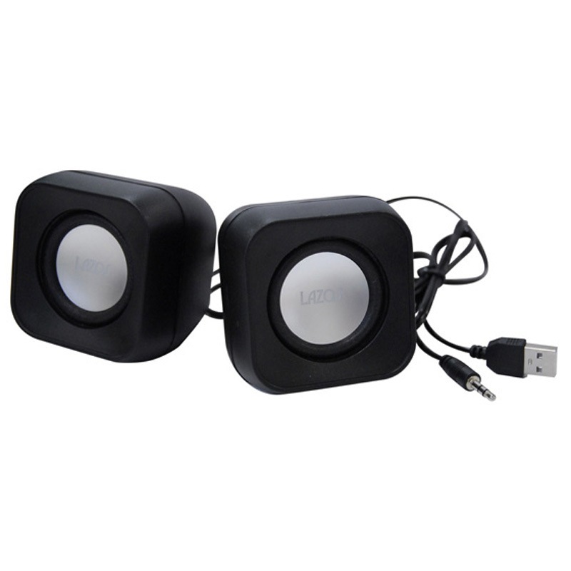 L-SK-B USBスピーカー 1ケース 20個入 L-SKシリーズ 1ケース(20個) Lazos 【通販モノタロウ】