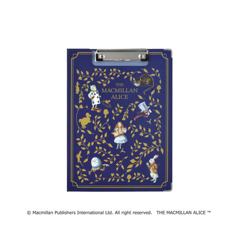 ST-ZA0001 マクミラン・アリス クリップボード 見開き A4サイズ ST-ZA