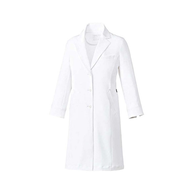 MK-0049 ドクターコート[女性用]ホワイト ストレッチラチネ MK-0049シリーズ 1着 MICHEL KLEIN(ミッシェルクラン) 【通販モノタロウ】