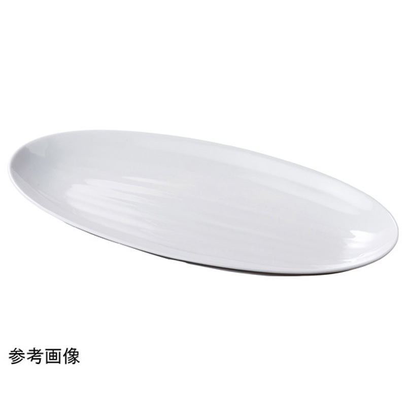 83361120 筋目葉盛皿 白グロス 1個 福井クラフト 【通販モノタロウ】