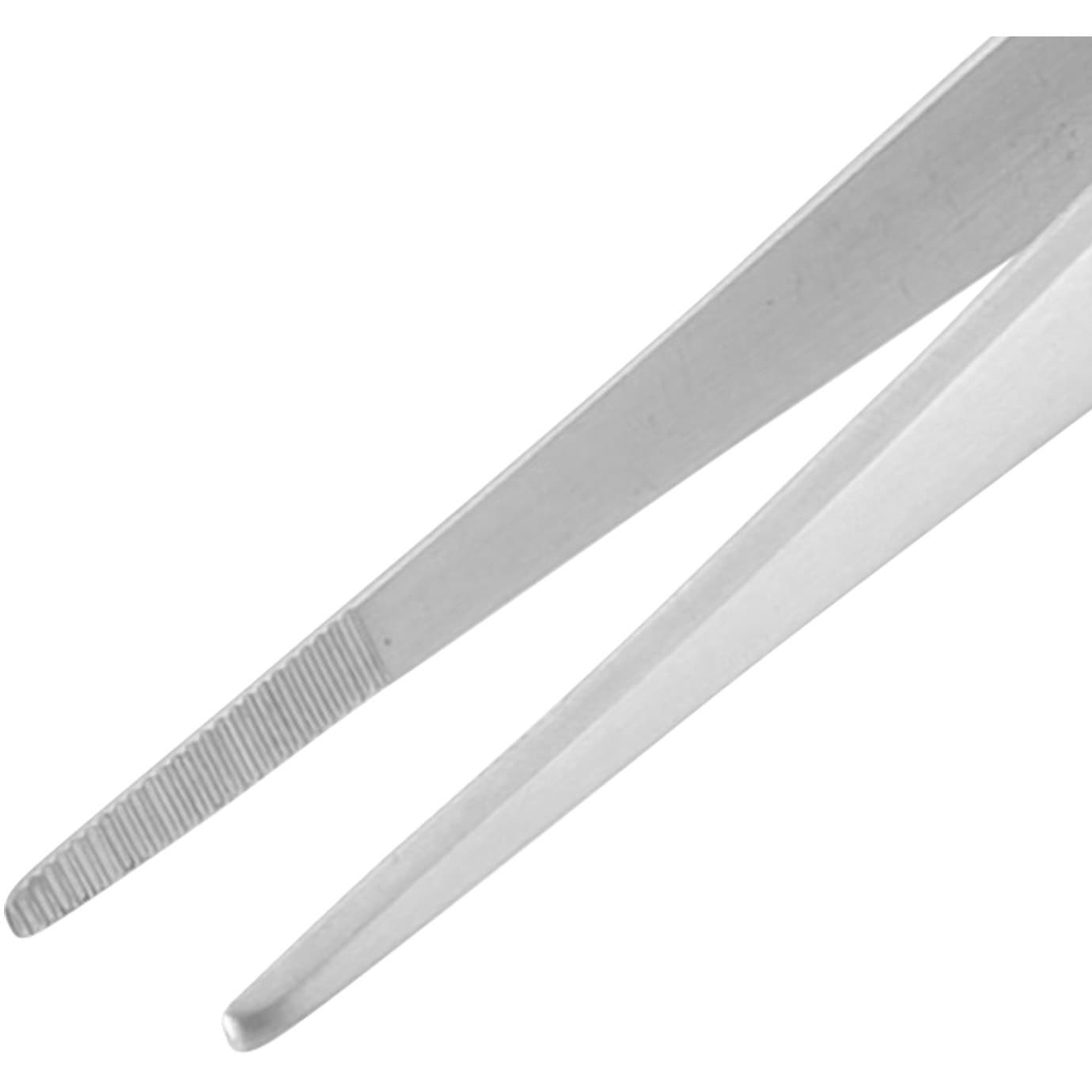 PT-10 ピンセット エンジニア SUS304製 先端ギザ付 全長150mm PT