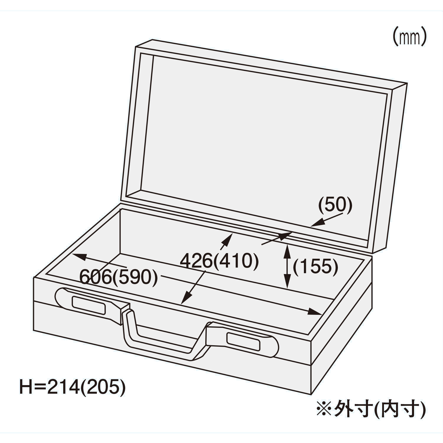 KA-43 アルミトランク 1個 エンジニア 【通販モノタロウ】