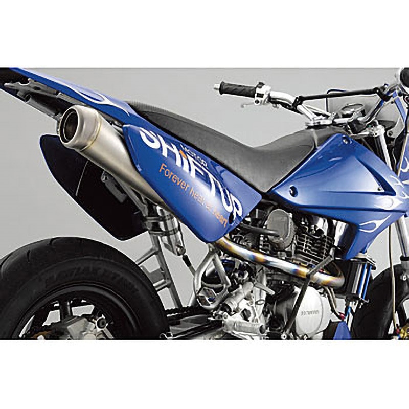 207115 XR125 ステンレス EM RACING MUFFLER 1個 SHIFTUP(シフトアップ