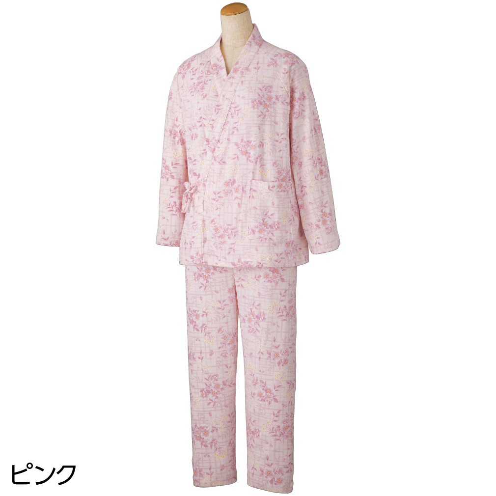 800276 婦人打合せパジャマ 800276シリーズ 1個 ケアファッション 【通販モノタロウ】