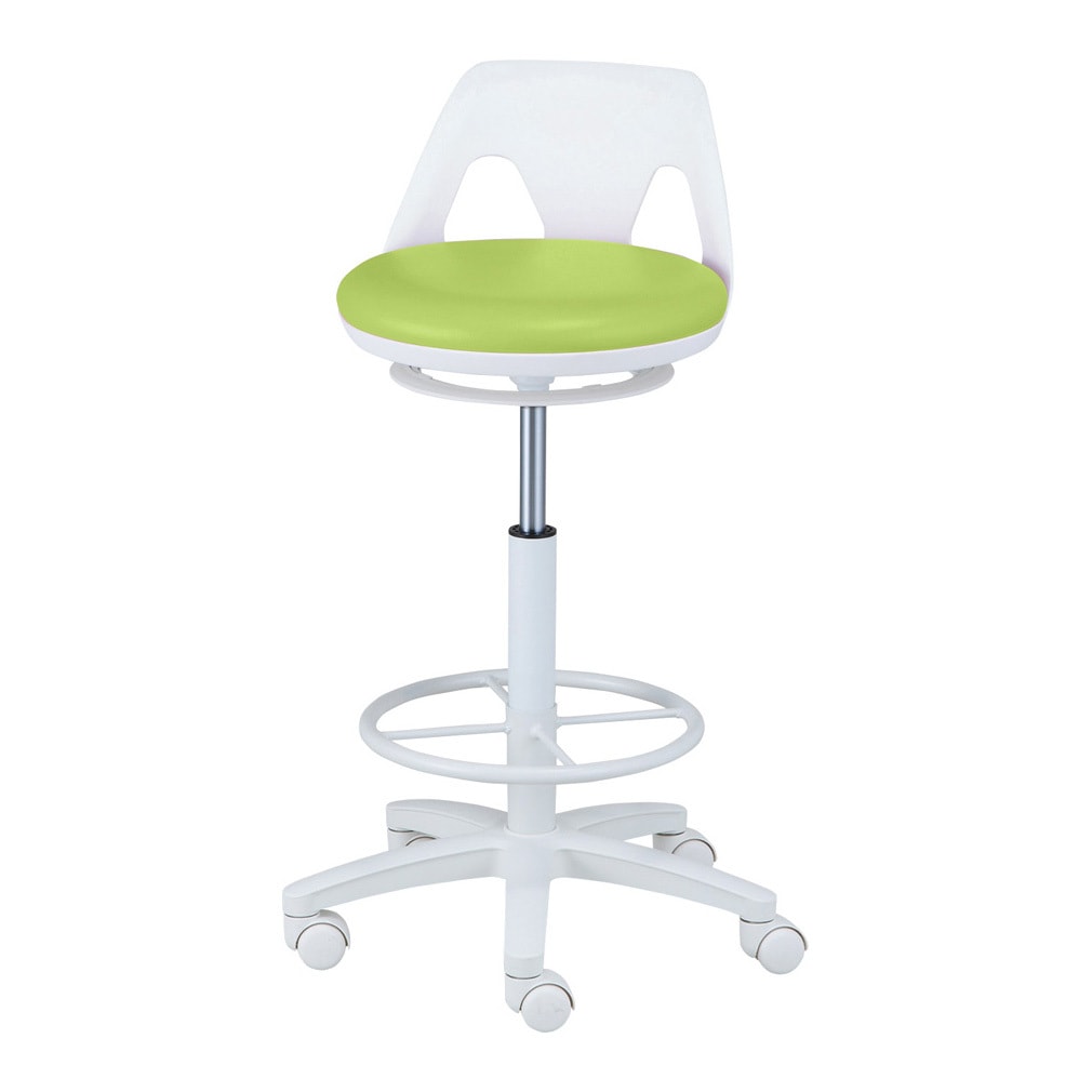 NV-RG-W ナースチェア ラクーン/ワイド リング付き NVシリーズ 1個 ナビス(アズワン) 【通販モノタロウ】