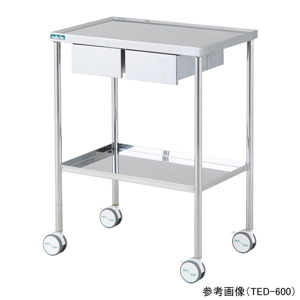 TED-600 ステンレスワゴン 引出し付き TEDシリーズ 1個 ナビス(アズワン) 【通販モノタロウ】