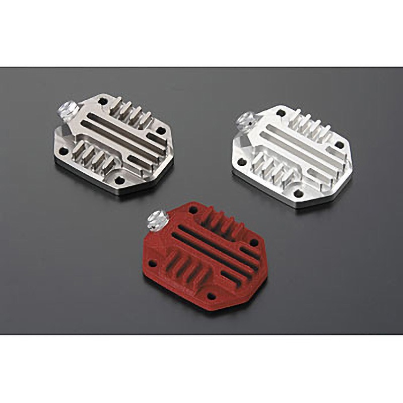 40100111 ヨコガタ エンジン ビレットヘッドカバー(TITAN) SHIFTUP(シフトアップ) 主な適合車種6V/12V共通(Z50J-1600008-)