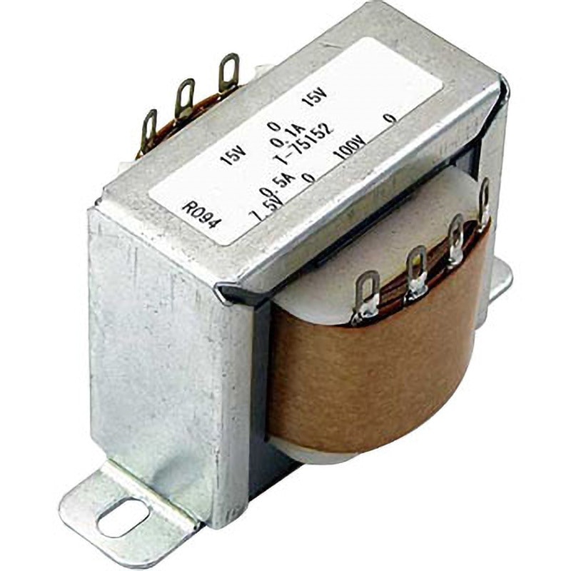 電源トランス RS PRO シャーシ取り付け電源トランス,1次：115V ac,2次：12V ac 87