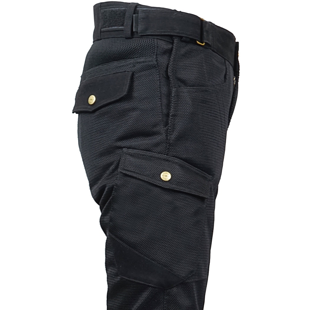 RR7513LFBK1 メッシュカーゴパンツルーズフィット