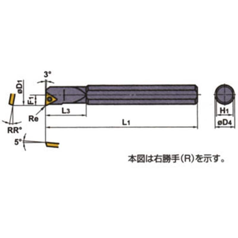 FSTU116R ホルダ 三菱マテリアル 右勝手 FSTU116R - 【通販モノタロウ】