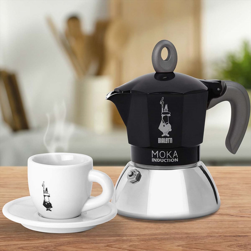 0006932/NP モカ インダクション BIALETTI(ビアレッティ) ブラック色