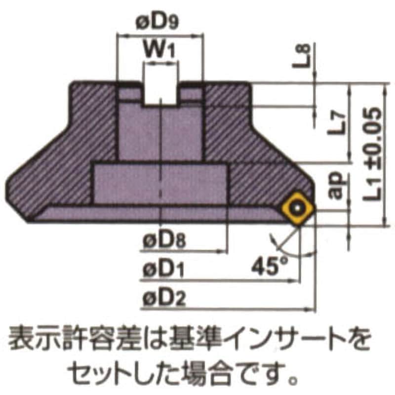 三菱マテリアル 正面削り用 ASX445R12512E 汎用一般切削用 《カッタ》
