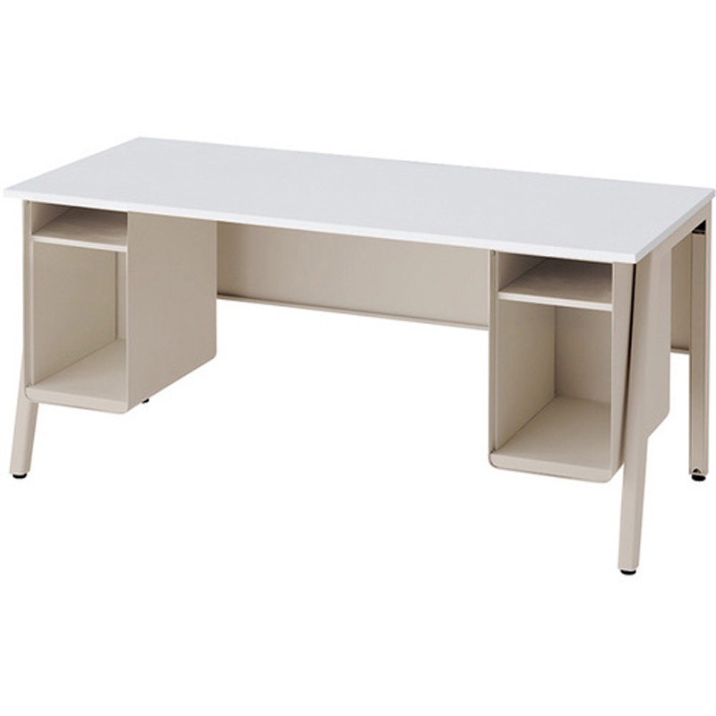 HN147TNN-STH ワークデスク(両袖デスク・オープン袖) HN型 フアナ Huana ナイキ 高さ720mm間口1400mm奥行685mm  HN147TNN-STH