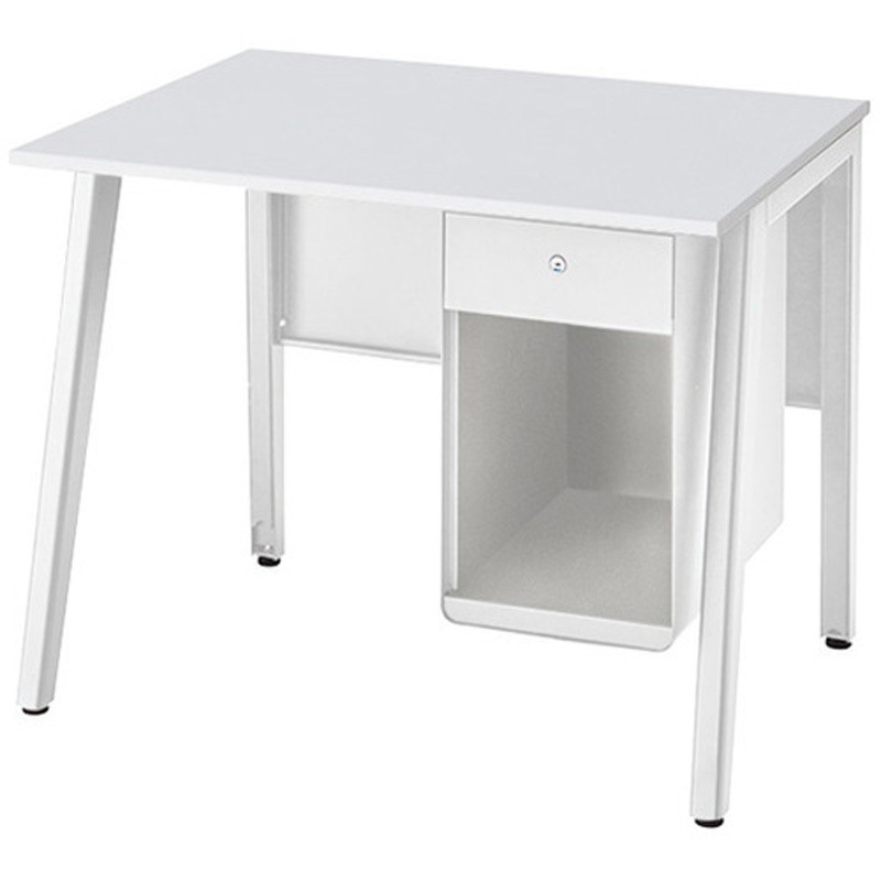 HN107TH-SWH ワークデスク(片袖デスク・引出し付袖) HN型 フアナ Huana ナイキ 高さ720mm間口1000mm奥行685mm  HN107TH-SWH