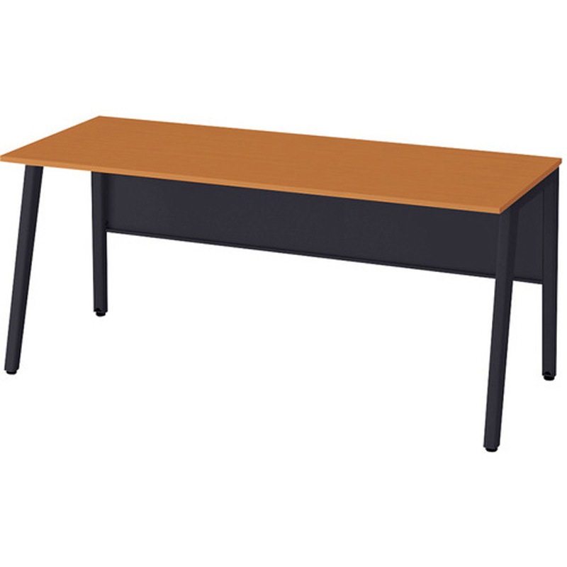 HN167FDN-SBMW ワークデスク(平デスク) HN型 フアナ Huana 耐指紋性メラミン化粧板 ナイキ 平タイプ 高さ720mm間口1600mm奥行685mm  HN167FDN-SBMW