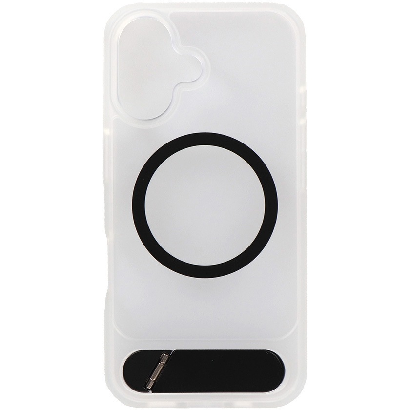 NO-24MMSH-CL iPhone16 6.1インチ対応 MagSafe対応 スタンドフリップ 