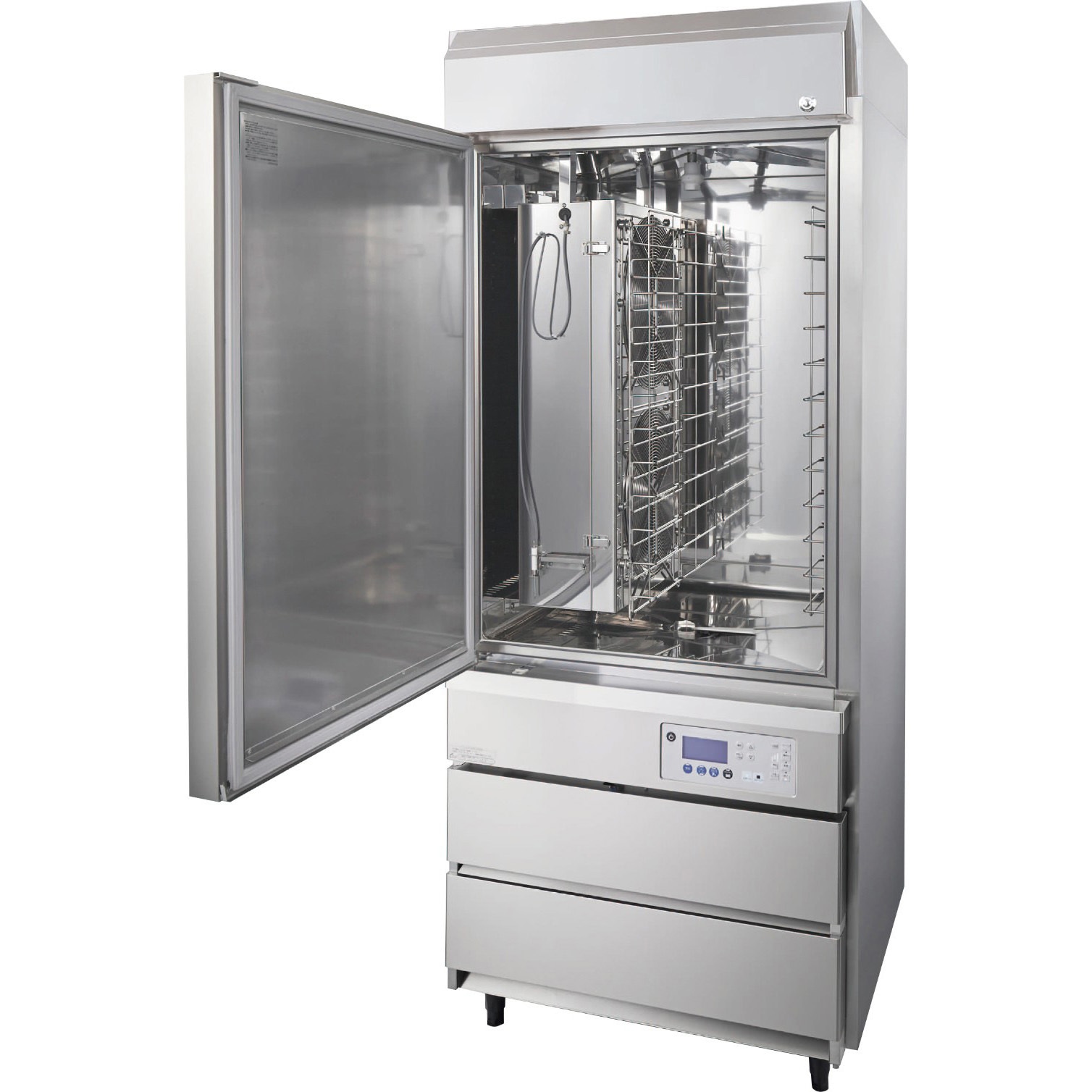 QXC-012SFLV2 ブラストチラー12型(タテ差し・自動洗浄機能付き) フクシマガリレイ 外形寸法840×880×2062mm 1台(1台) QXC-012SFLV2