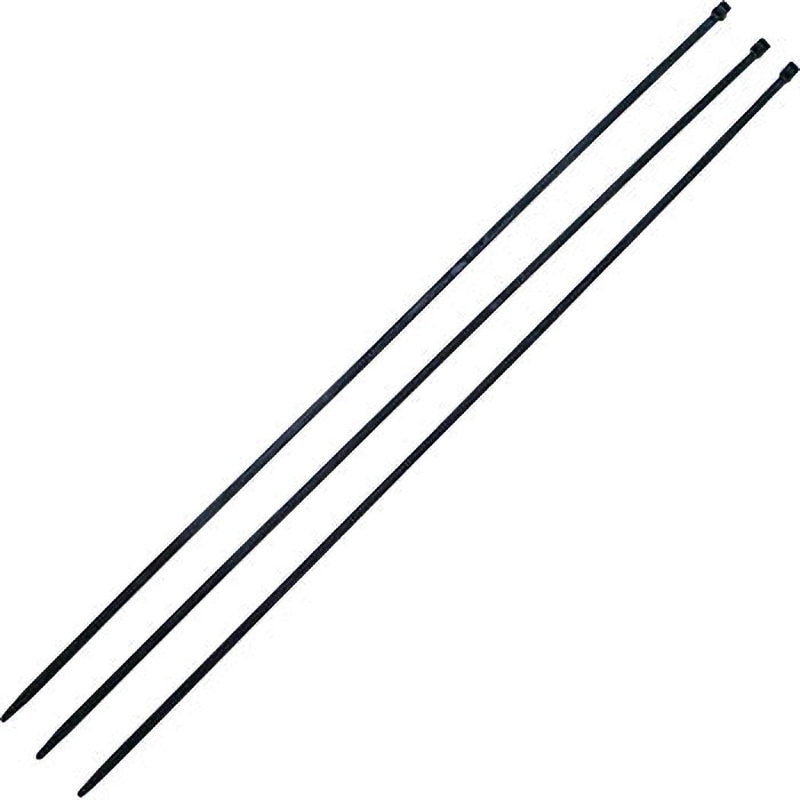 CV-800B 結束バンド(耐候性タイプ) 芝軽粗材 黒色 結束径30～230mm 1袋(50本)