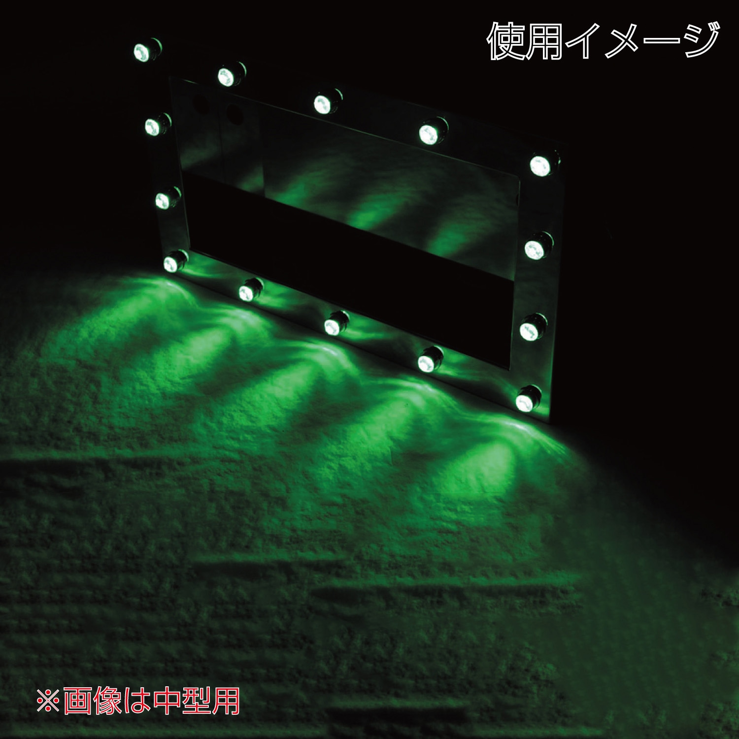 パイロットランプ取付け穴付ナンバープレート枠 JET INOUE(ジェット