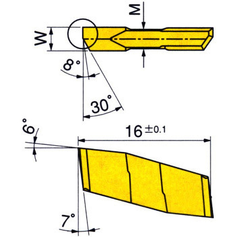 GIP3.00-1250R IC328 チップ GIP イスカル コーナー半径12.5mm 1箱(10個)