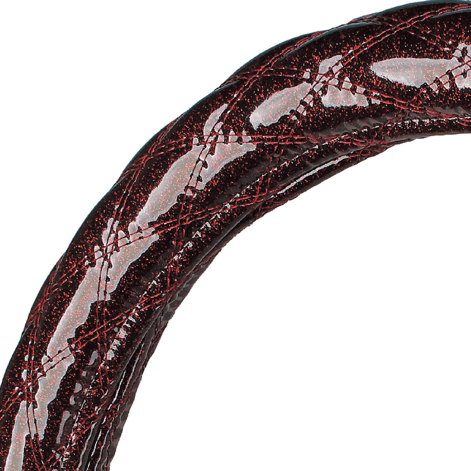 587783 モコモコダブルステッチハンドルカバー富士 メタリック JET