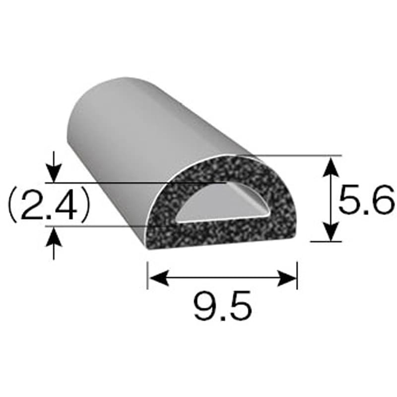 IWATA ラバーシール 24M ( TRS5-3-L24 ) 岩田製作所 ラバーシール 黒 24M TRS8-2H-L24 岩田製作所 ラバーシール