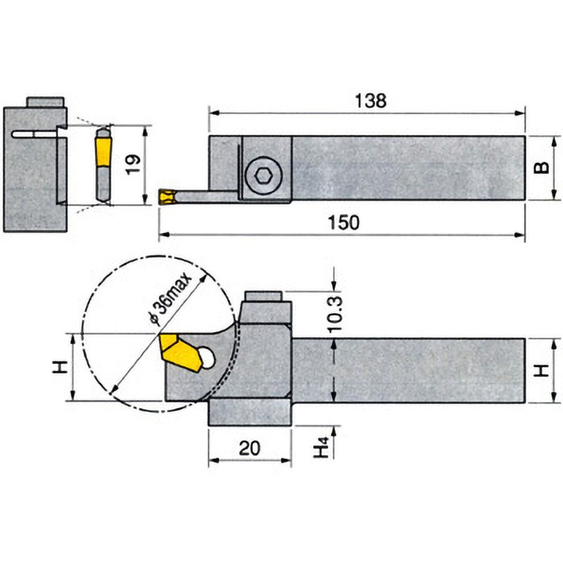 SGBHR 2020 ホルダ 1個 イスカル 【通販モノタロウ】 14,585円