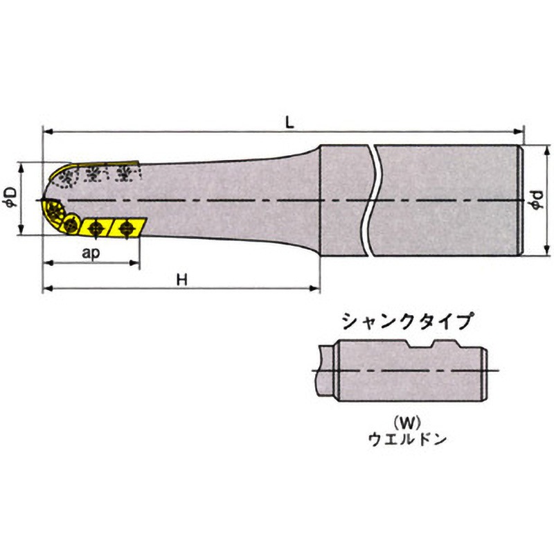 CMK D30-B-W42 カッタ 1個 イスカル 【通販モノタロウ】