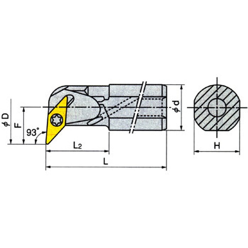 あすつく対応 「直送」 イスカル A25R SVUNR-12 Ｘ　ＩＳＯ旋削／ホルダー A25RSVUNR12 621-0091 あすつく対応 「直送」 イスカル ［A25R SVUNR-12］ Ｘ ＩＳＯ旋削