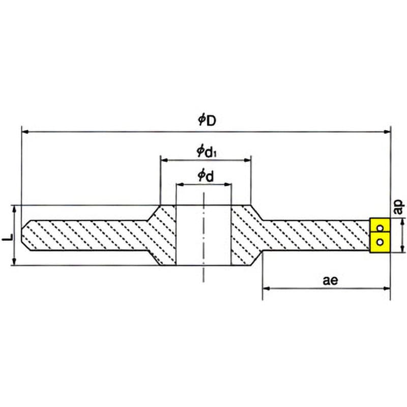 SDN D160-16-40-12 Z=12 カッタ 1個 イスカル 【通販サイトMonotaRO】