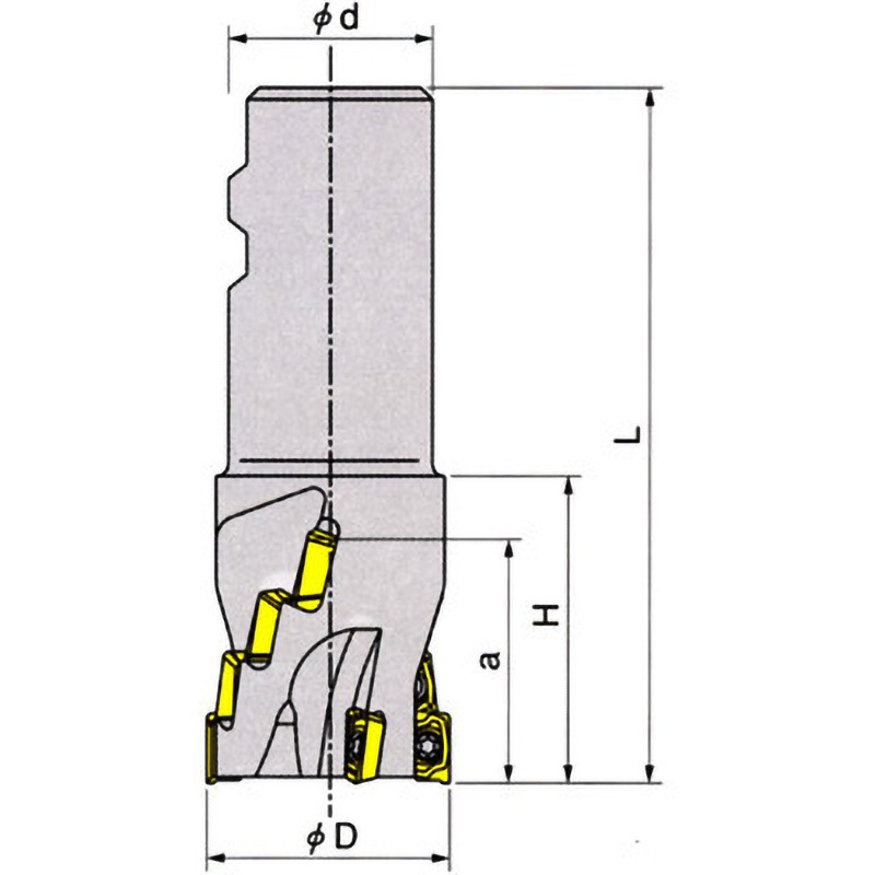 ADK D 50- 50-W42-FP カッタ 1個 イスカル 【通販モノタロウ】