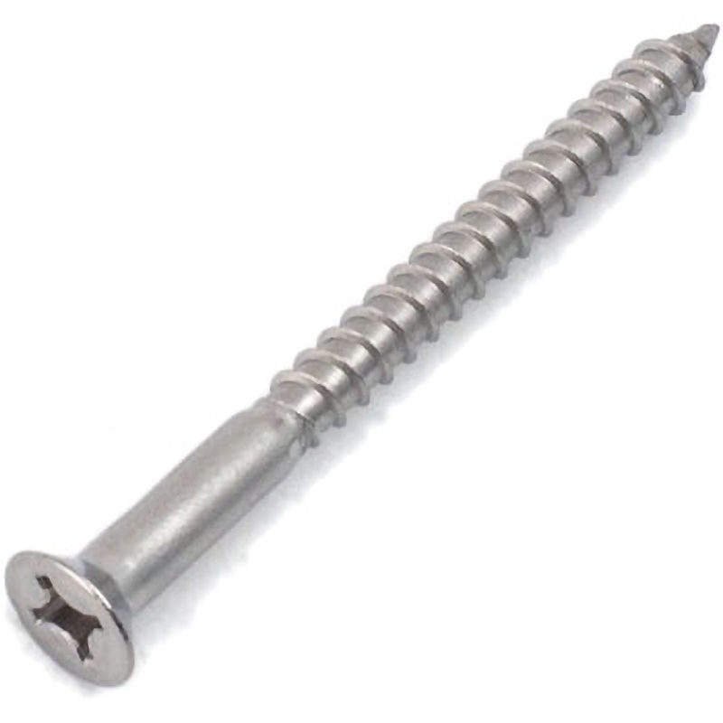 ｽﾃﾝﾚｽ 建材用ﾈｼﾞ 🏅 生地 （＋）丸木ﾈｼﾞ 【エンドレスノット】 M5.8X63
