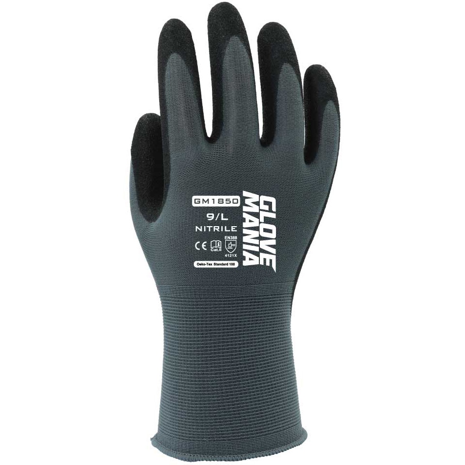 GM1850GR-L GM1850 グローブマニア ニトリル グローブマニア(川西工業