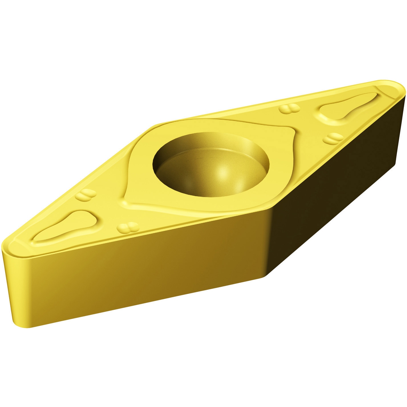 VBMT 16 04 08-MR 2035 旋削用ポジ・チップ CoroTurn 107 VB□□型-16(ひし形35°)R0.8 推奨材種M(ステンレス鋼) サンドビック 超硬 材種2035 コーティングTIALN+TIN MR(荒旋削) 1箱(10個) VBMT 16 04 08-MR 2035