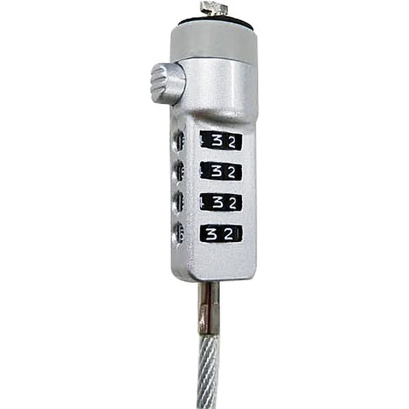 M3393 セキュリティケーブル パソコン用 ダイヤル式タイプ モノタロウ