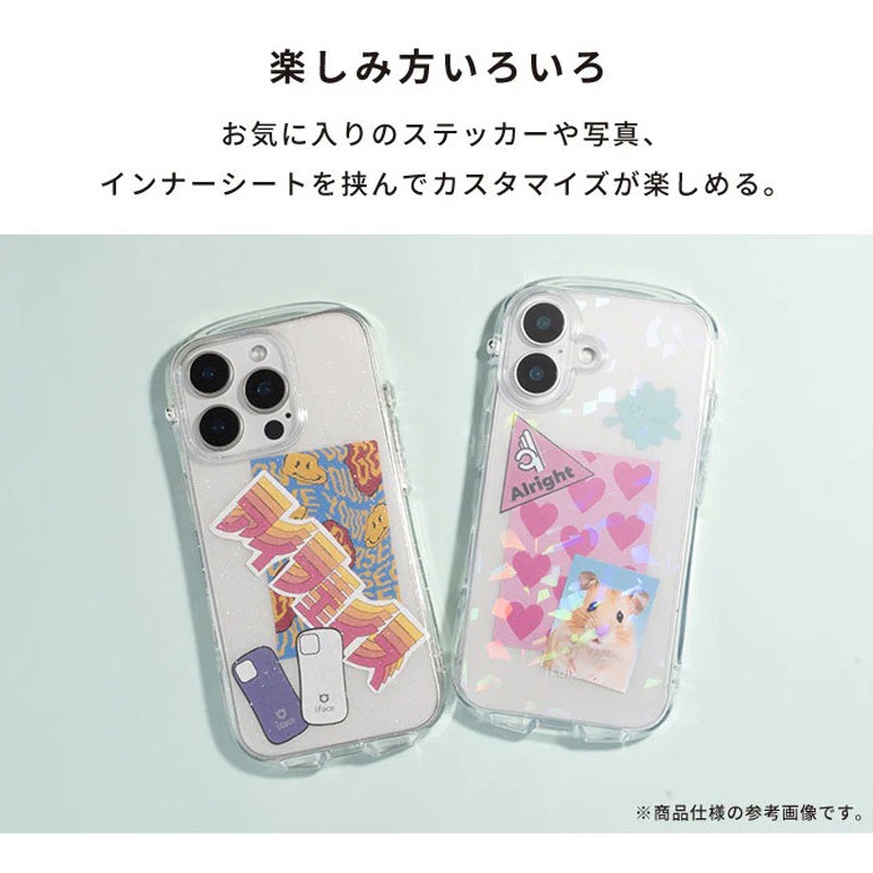 41-980408 [iPhone 16 Pro Max専用]iFace Look in Clearケース iFace