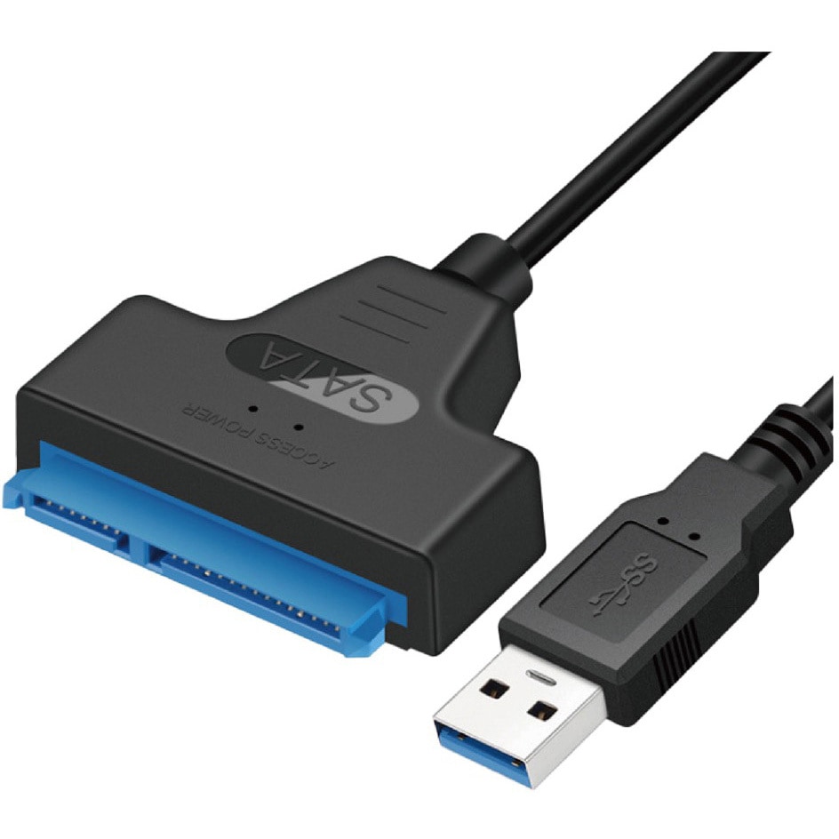 Apacer 240GB 2.5インチ SSD USB接続ケーブル付き AFF-SATA001-A SATA USB 変換ケーブル 5Gbps 高速転送 2.5インチSSD