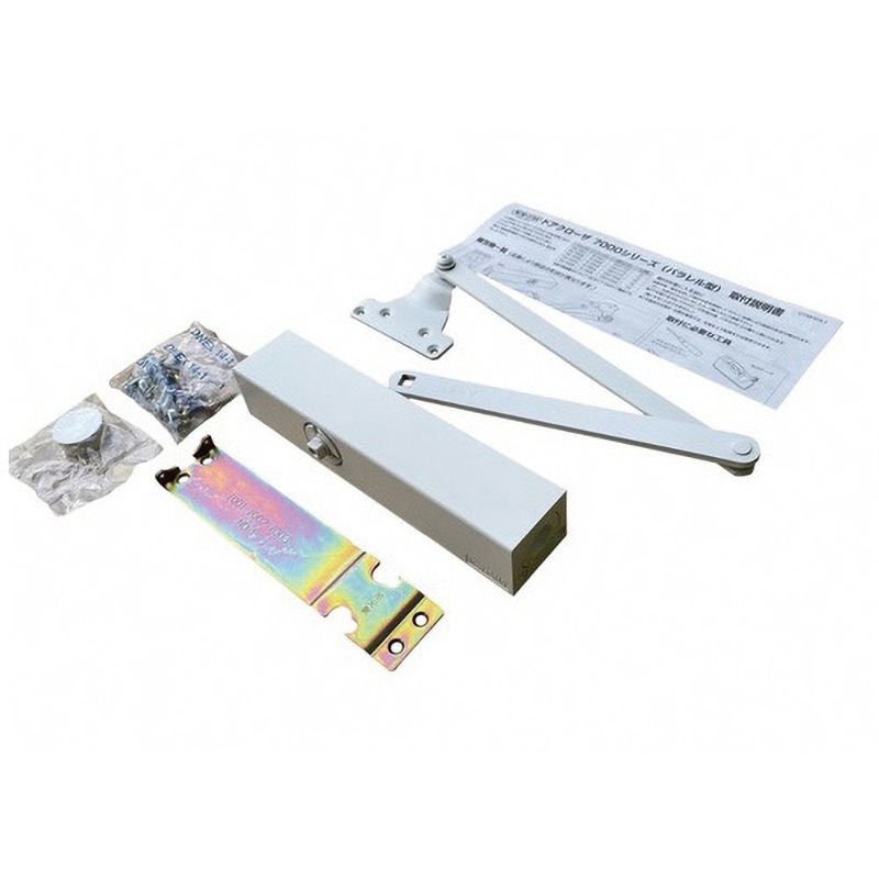 PS-7001AK ドアクローザー 7000シリーズ パラレル型(段付ステー段付アームタイプ) 1台 NEW STAR(日本ドアーチェック製造) 【通販モノタロウ】