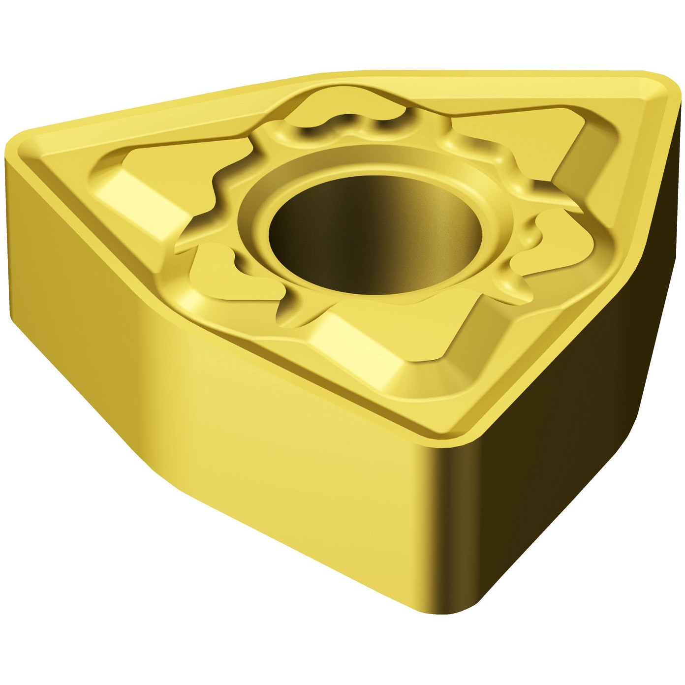 WNMG 08 04 12-KM 3005 旋削ネガ   WN□□型-08(六角形80°)R1.2 被削材K(鋳鉄) サンドビック 材種3005 KM(中旋削) コーナーR1.1906mm 1箱(10個) WNMG 08 04 12-KM 3005