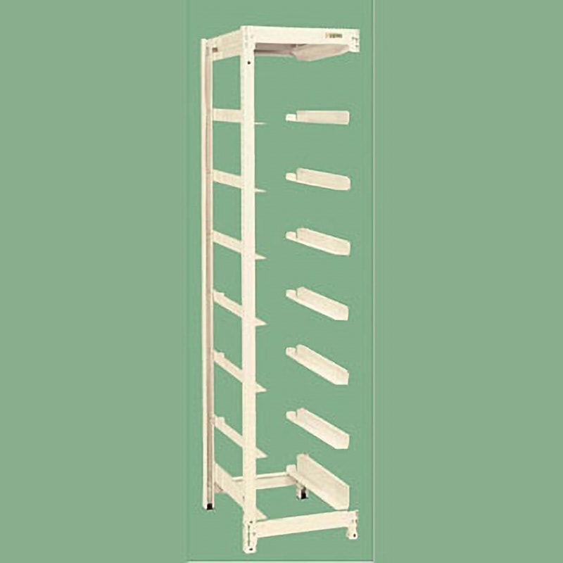 CR-30LRN コンテナラックケース サカエ 組立式 連結(コンテナー無し)タイプ 7段 外寸法420×570×1950mm  CR-30LRN