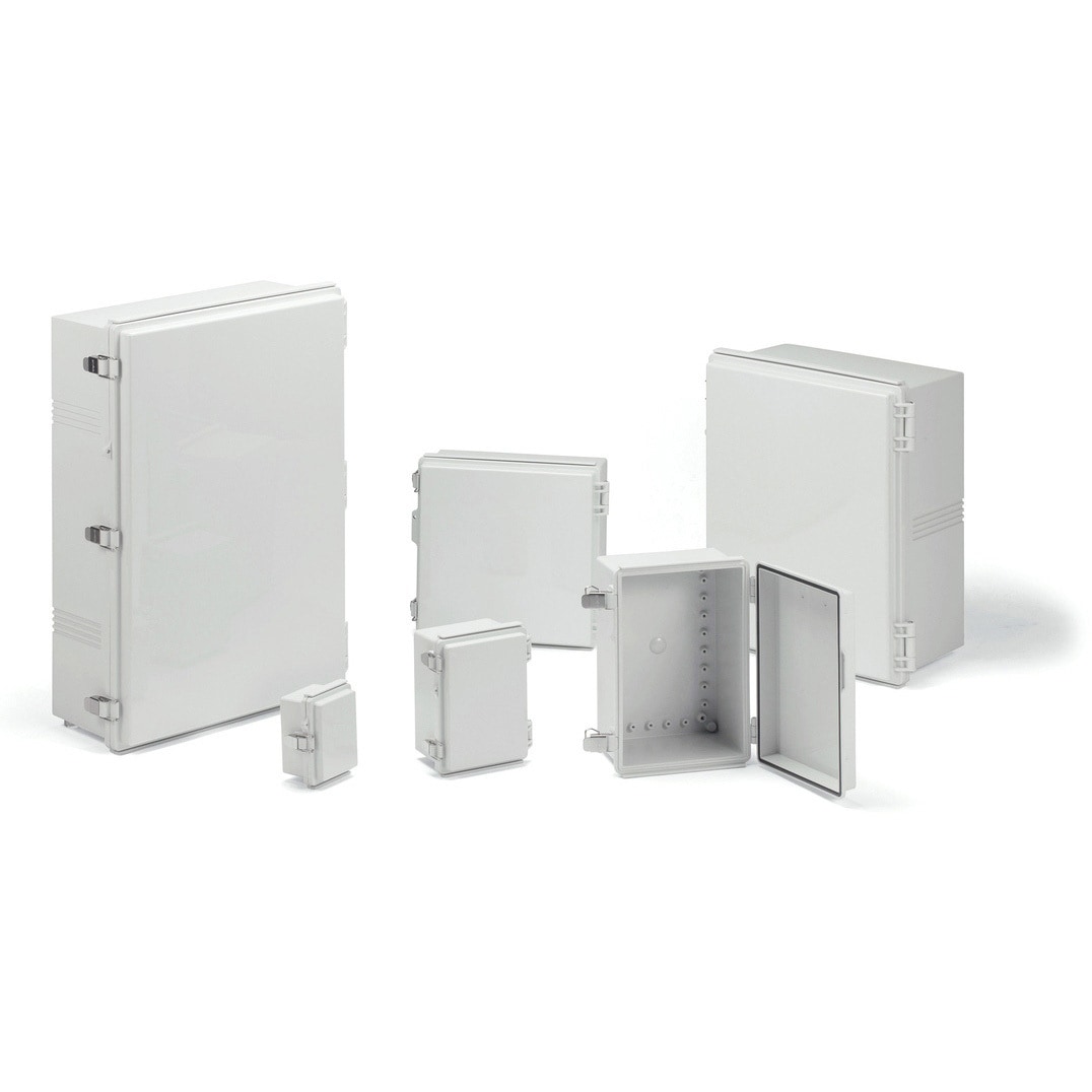 BCPC131808S 防水・防塵開閉式ポリカーボネートプラボックス BCPC