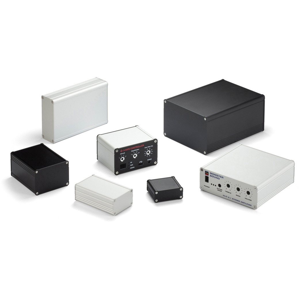 EX11-5-16BB アルミ押出材ケース EXシリーズ タカチ電機工業 ブラック