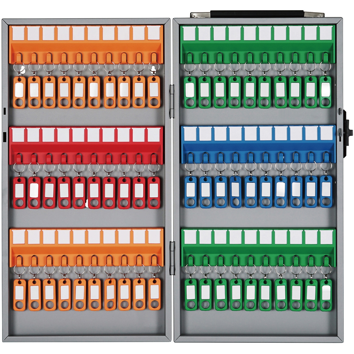 CKB-60-S キーボックス カール事務器 施錠方法シリンダー錠(子鍵2本付) ホルダー数60   CKB-60-S 11,535円