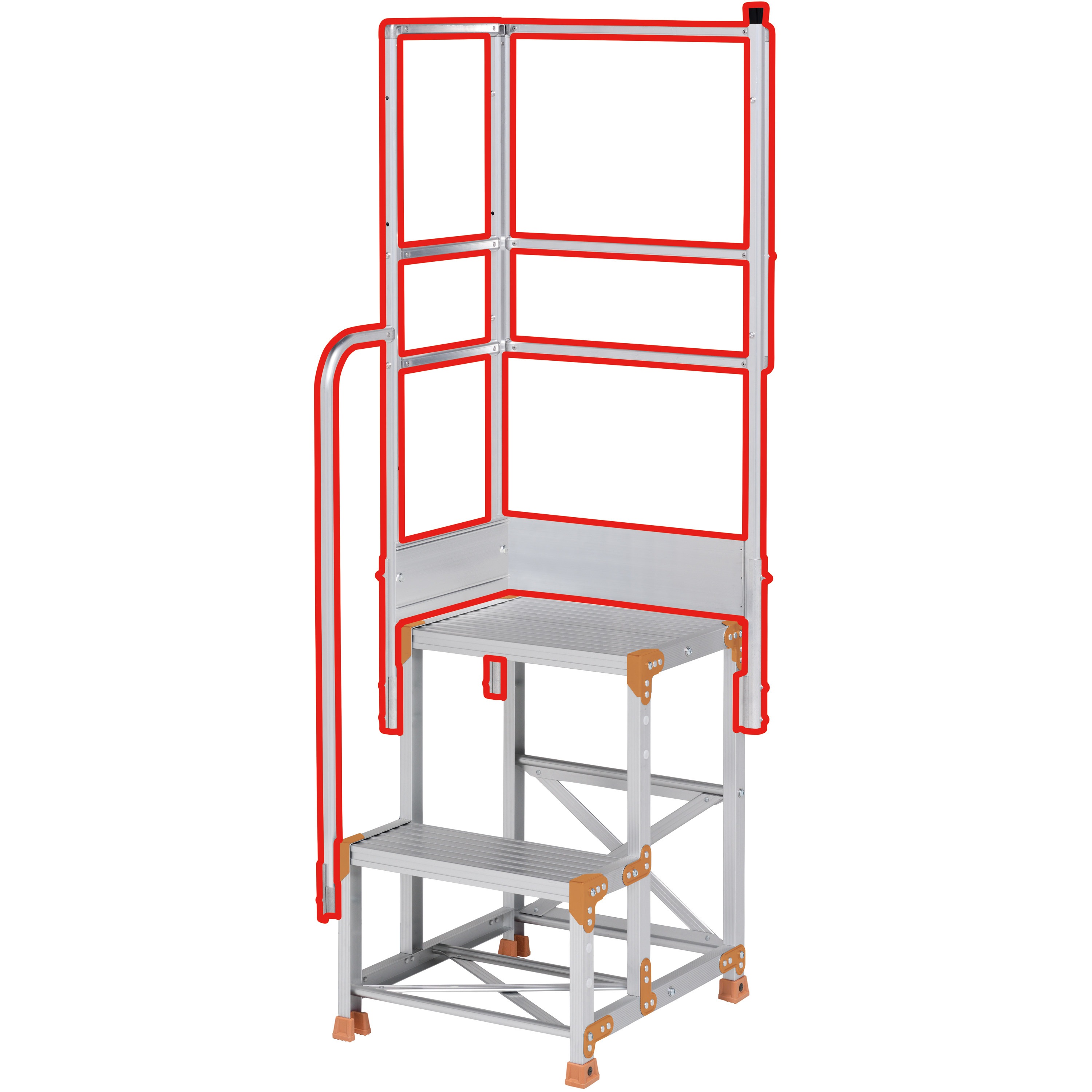 FGN-TKL25 Danchi(ダンチ) 用オプション  片手すり天場L ピカコーポレイション 1100mm兼用タイプ 手すり高さ900mm  FGN-TKL25 31,187円