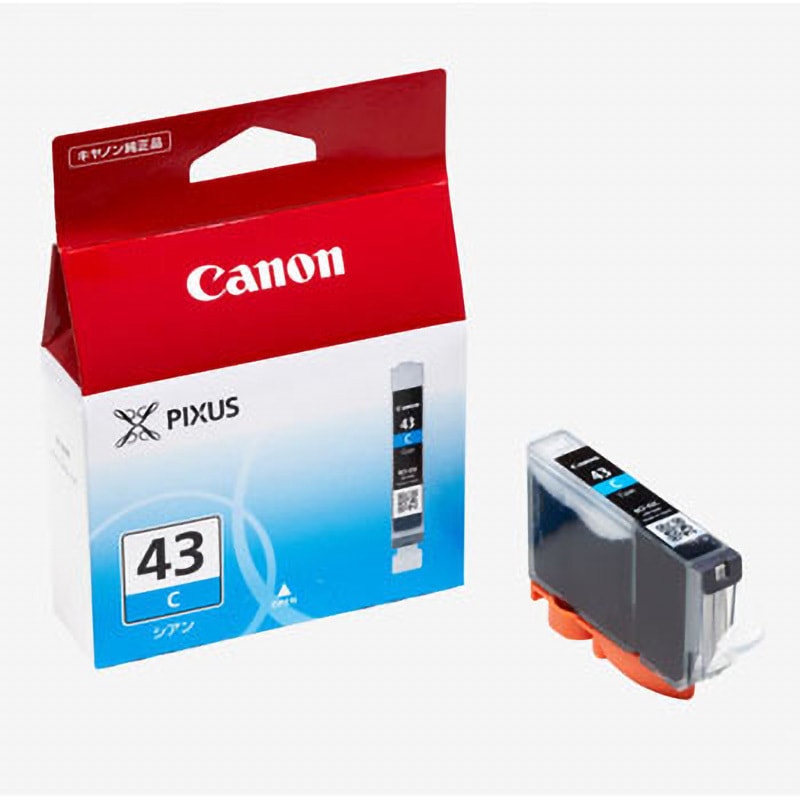 BCI-43C 純正インクカートリッジ Canon BCI-43 Canon シアン色