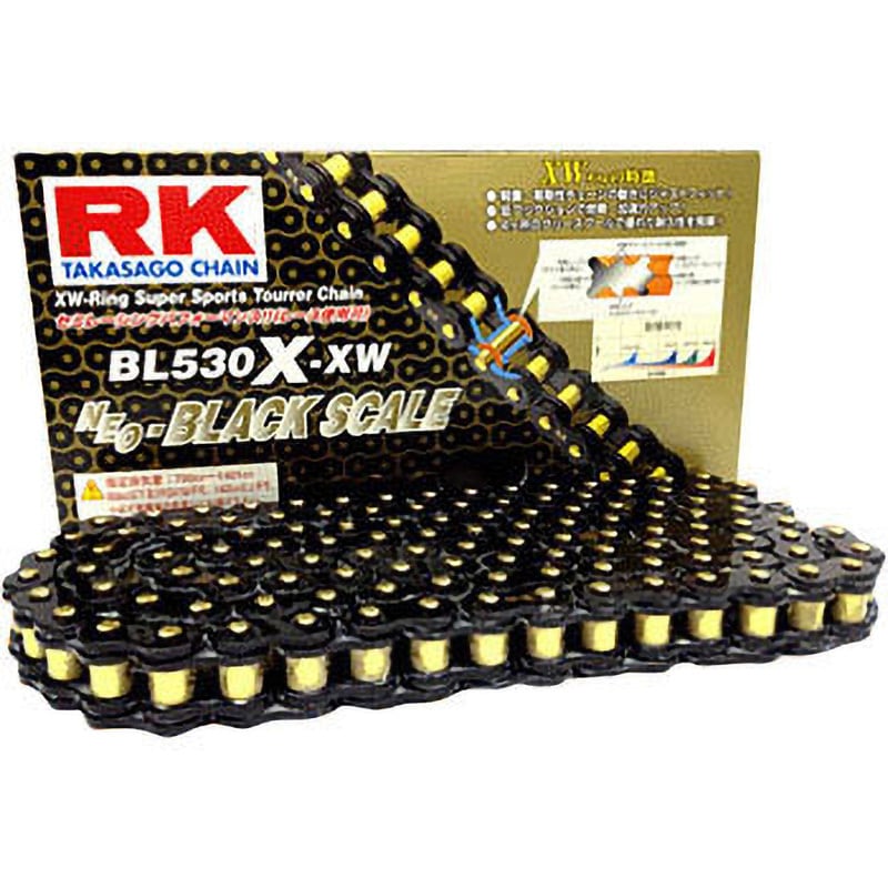 値下げ】RK TAKASAGO CHAIN (GV530R-XW)ゴールド - 装備/装具