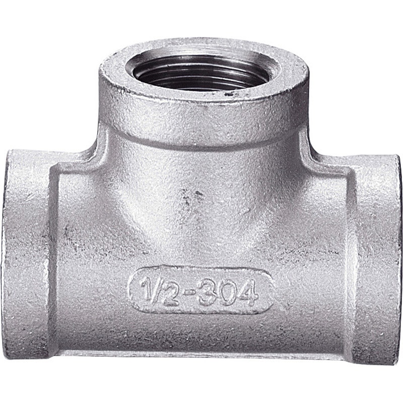 T チーズ ステンレス製ねじ込み管継手 吉年 PTネジ 対応 呼び径100A