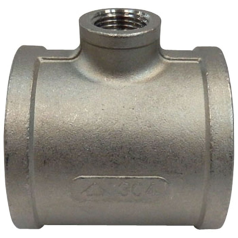 RT 径違いチーズ ステンレス製ねじ込み管継手 吉年 PTネジ 対応 呼び径50×15A