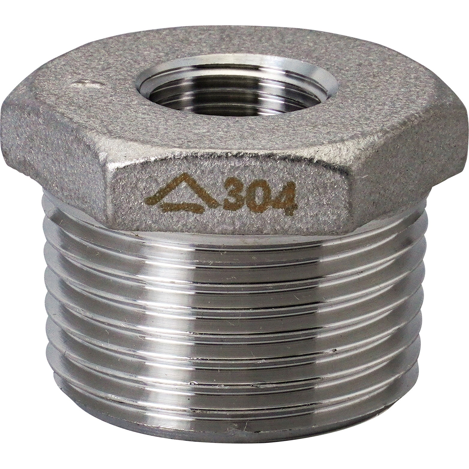 【10個セット】ステンレス製　ブッシング BU 径違いブッシング ステンレス製ねじ込み管継手 吉年 PTネジ