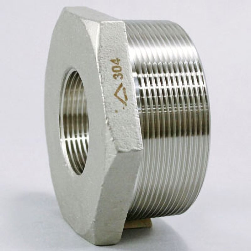 BU 径違いブッシング ステンレス製ねじ込み管継手 吉年 PTネジ 対応